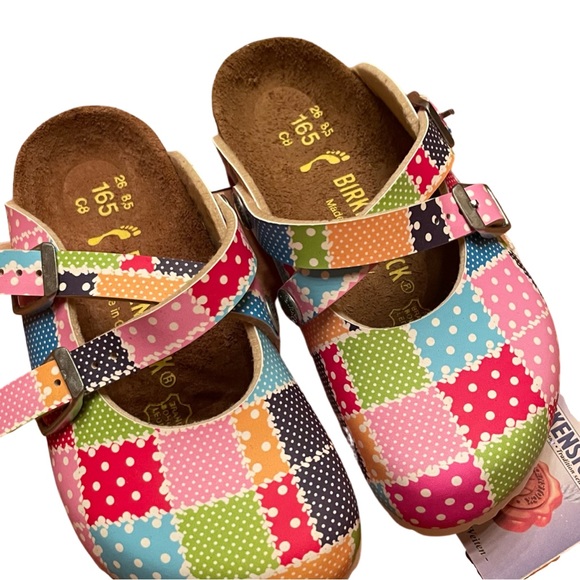 Birkenstock Other - GIRLS DORIAN BIRKO-FLOR SLIP ON CLOGS